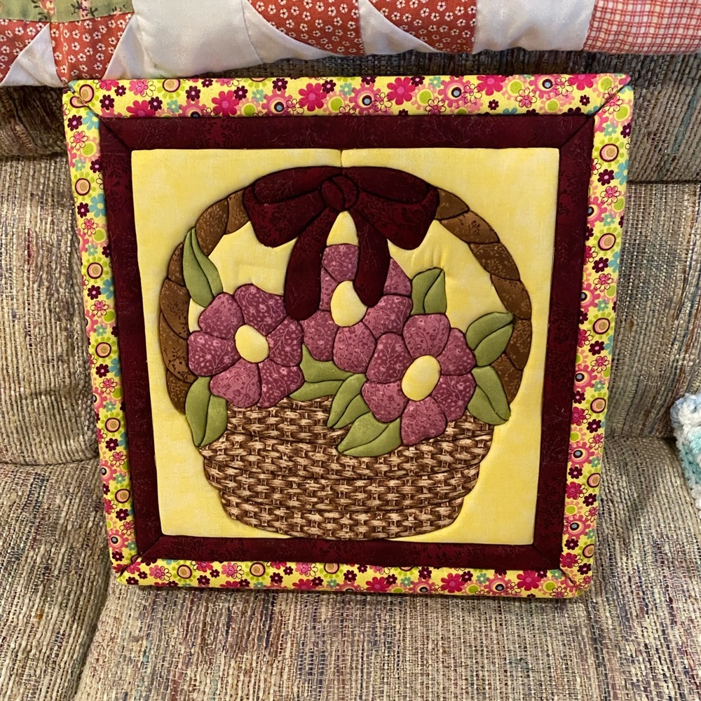 Homemade🧺of Flowers QuiltMagic